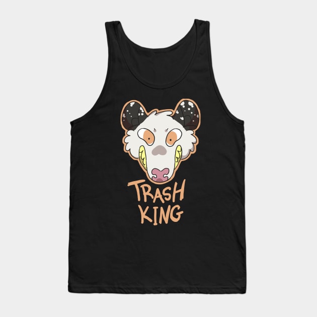 Trash King Tank Top by goccart